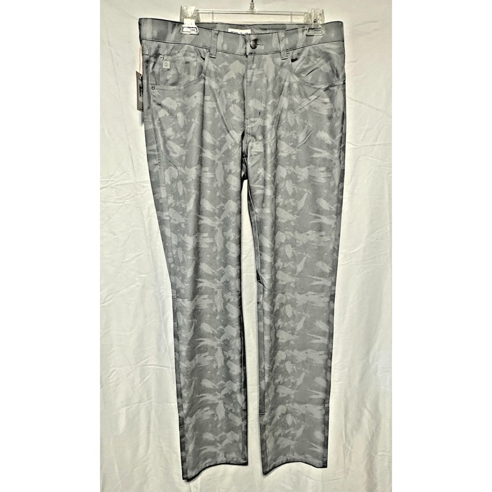 Peter Millar EB68 Performance Camo Pants Gale Gray MF23EB68FB Mens 32/32 NWT‎